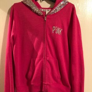 Hot pink PINK sweatshirt